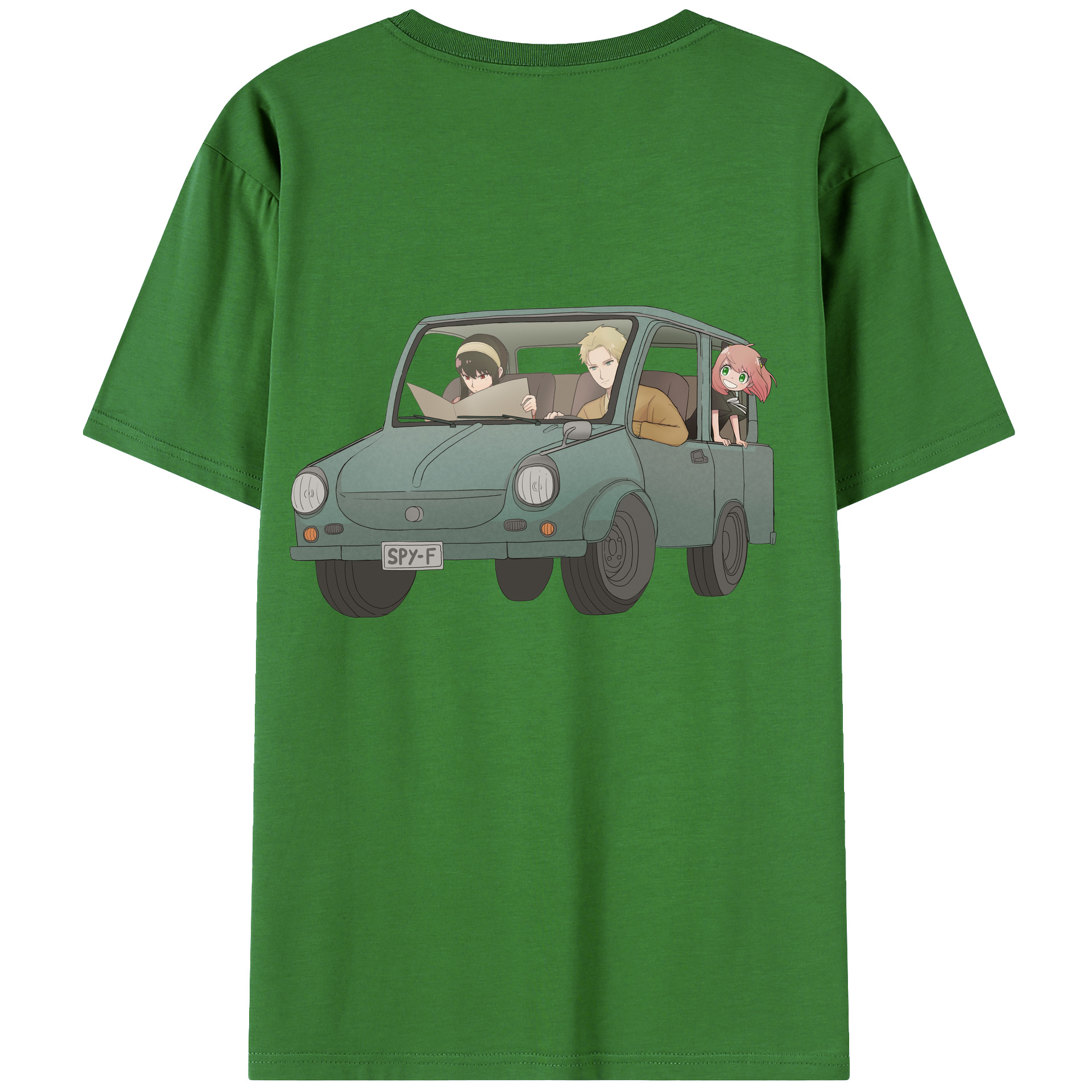（画像用） SPY×FAMILY间谍家家酒 レディース半袖Tシャツ(バックプリント)